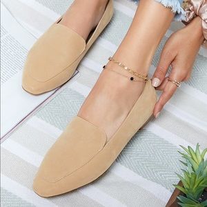 Faux Nubuck Slip-On Loafers from Shein